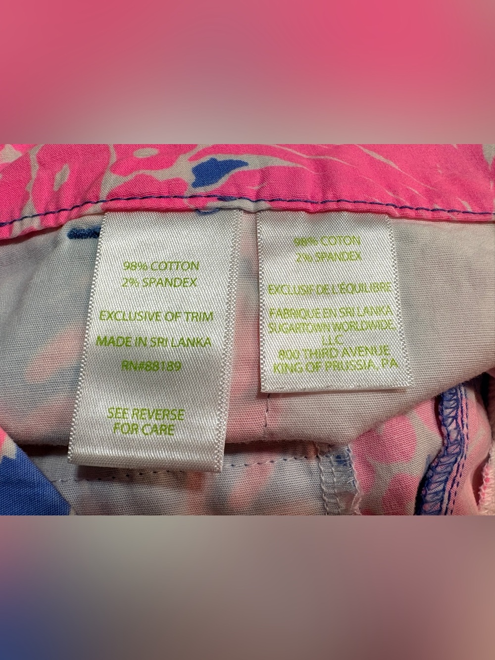 Lilly Pulitzer Buttercup Pineapple Shake Scallop Shorts Size 8 - Picture 4 of 10